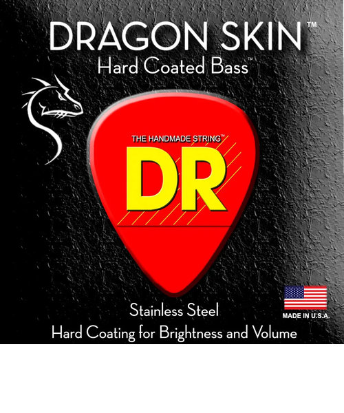 DRAGON SKIN DSB-45/100 Medium-Light 045-100 エレキベース コーティング弦【ドラゴンスキン】