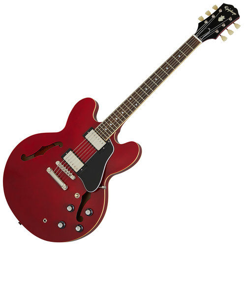 【完動美品】Epiphone ES-335 セミアコ エレキギター チェリー