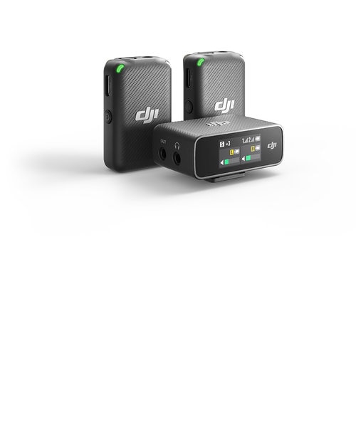 新製品】DJI MIC マイク 音声録音 デュアルチャンネル録音 ワイヤレス