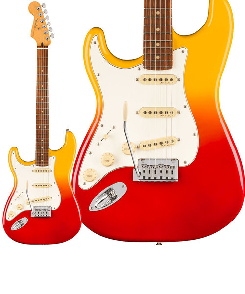 Player Plus Stratocaster Left-Hand Tequila Sunrise エレキギター