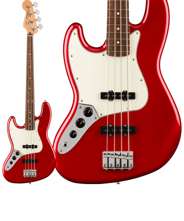 Player Jazz Bass Left-Handed Candy Apple Red エレキベース 