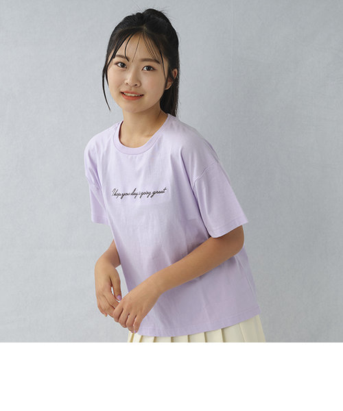 ラブトキシックLovetoxic肩スリットタイダイ柄Tシャツ160L - トップス