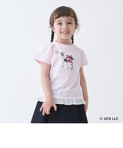 【ミニオン】裾フリルTシャツ