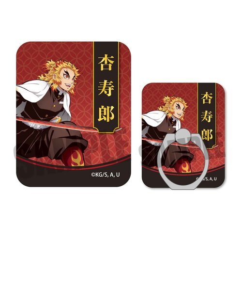 スマホリング 鬼滅の刃 煉獄 杏寿郎 Mall キャラクターストア アンドモール キャラクターストア の通販 Mall