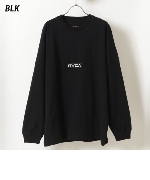 RVCA(ルーカ) /長袖Tシャツ/ゆったり/ﾋﾞｯｸﾞｼﾙｴｯﾄ/ﾜｯﾍﾟﾝﾛｺﾞ/BC041063 ...