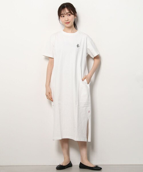 Chums チャムス ﾚﾃﾞｨｰｽ 半袖tｼｬﾂ ﾜﾝﾋﾟｰｽ Ch18 1230 ムラサキスポーツ ムラサキスポーツ の通販 Mall