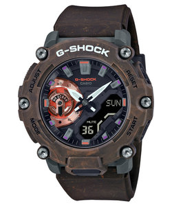 G-SHOCK(ジーショック)【正規代理店】20気圧防水/ｶｰﾎﾞﾝｺｱｶﾞｰﾄﾞ/腕時計/GA-2200MFR-5AJF/ﾚﾃﾞｨｰｽ･ﾒﾝｽﾞ/ﾕﾆｾｯｸｽ/保証書あり