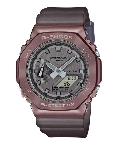 G-SHOCK(ジーショック)【正規販売店】20気圧防水/ﾒﾀﾙ/腕時計/GM-2100MF