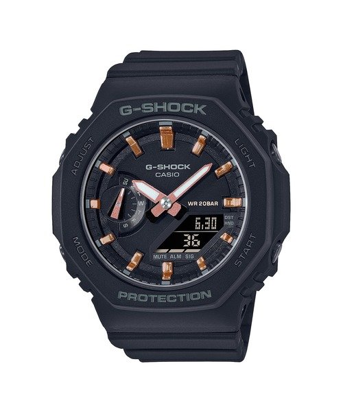 G-SHOCK(ジーショック)【正規代理店】20気圧防水/ｶｰﾎﾞﾝｺｱｶﾞｰﾄﾞ/腕時計/GMA-S2100-1AJF/ﾚﾃﾞｨｰｽ･ﾒﾝｽﾞ/ﾕﾆｾｯｸｽ