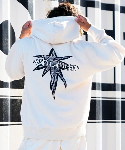 Volcom ボルコム ﾒﾝｽﾞ 長袖 ﾊﾞｯｸﾌﾟﾘﾝﾄﾊﾟｰｶｰ ムラサキスポーツ ムラサキスポーツ の通販 Mall