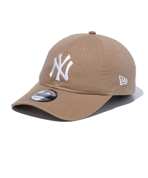 NEW ERA(ニューエラ)キャップ/帽子/9TWENTY/Cloth Strap Washed Cotton(ｸﾛｽｽﾄﾗｯﾌﾟ ｳｫｯｼｭﾄﾞｺｯﾄﾝ)/ニューヨーク・ヤンキース /13562177 /ﾒﾝｽﾞ･ﾚﾃﾞｨｰｽ/ﾕﾆｾｯｸｽ/ムラサキスポーツ