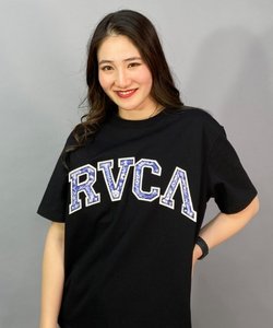 RVCA(ルーカ )半袖Tシャツ/ルーズフィット/オーバーサイズ/BD043-221/2023モデル/レディース/ムラサキスポーツ
