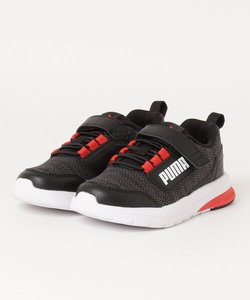 PUMA(プーマ)/ｷｯｽﾞ/ｼｭｰｽﾞ/ｽﾆｰｶｰ/通学/通園/ﾌﾟｰﾏ ｴﾎﾞﾙﾌﾞ ｽﾄﾘｰﾄ AC+PS/389138/ムラサキスポーツ