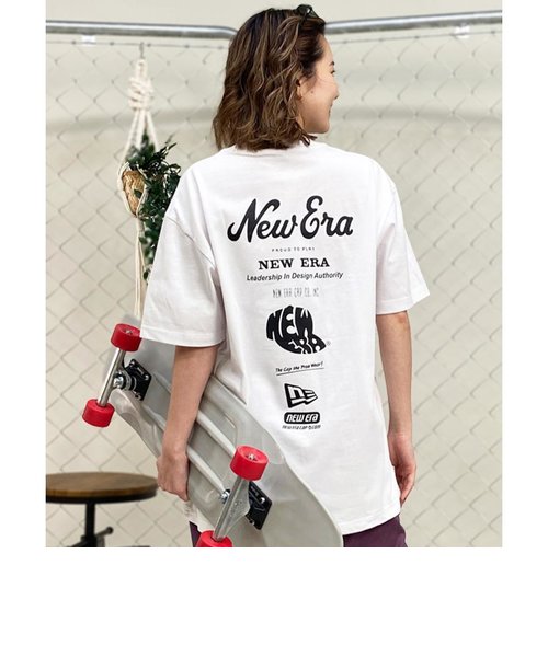 【ムラサキスポーツ限定】NEW ERA(ニューエラ)半袖Tシャツ/ビッグシルエット/オーバーサイズ/13732629/2024モデル/レディース/ムラサキスポーツ