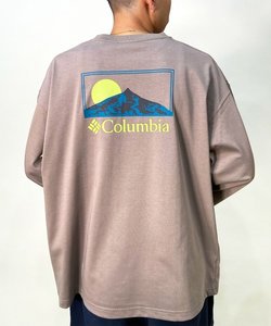 【ムラサキスポーツ別注】Columbia(コロンビア)/長袖Tシャツ/オーバーシルエット/バックプリント/PM4853/ユニセックス/メンズ/レディース/ムラサキスポーツ/