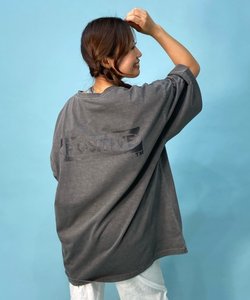 POSITIVE STREET (ポジティブストリート)半袖Tｼｬﾂ/オーバーサイズ/韓国ブランド/P-APM-7F-41-3/ﾒﾝｽﾞ･ﾚﾃﾞｨｰｽ･ﾕﾆｾｯｸｽ/ムラサキスポーツ