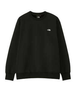 THE NORTH FACE(ザ・ノースフェイス)SMALL LOGO HEATHER SWEAT CREW/NT62337/長袖トレーナー/スウェット/裏起毛/ユニセックス/メンズ/ムラサキスポーツ