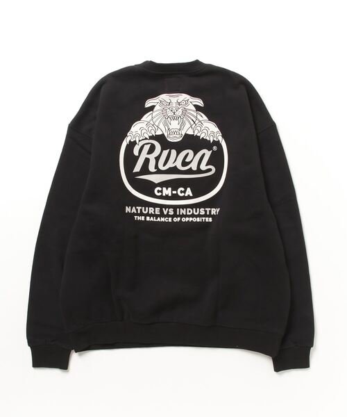 RVCA(ルーカ)長袖トレーナー/裏起毛/スウェット/BD042-152/ﾒﾝｽﾞ