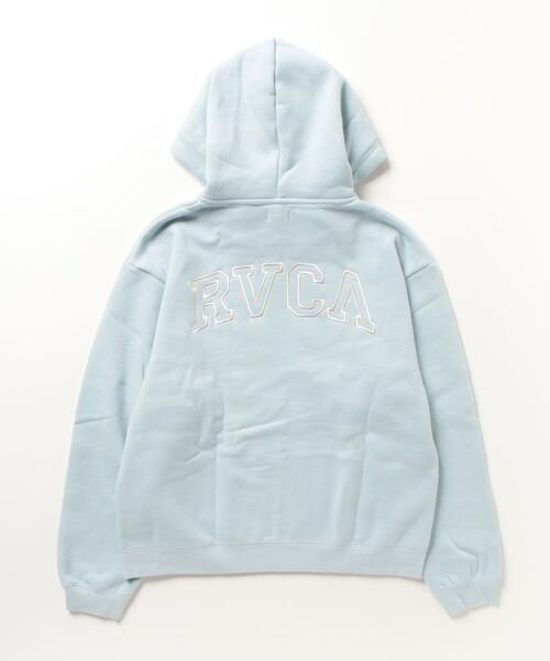 RVCA(ルーカ)長袖スウェット パーカー/ジップアップ/ARCHED RVCA ZIP