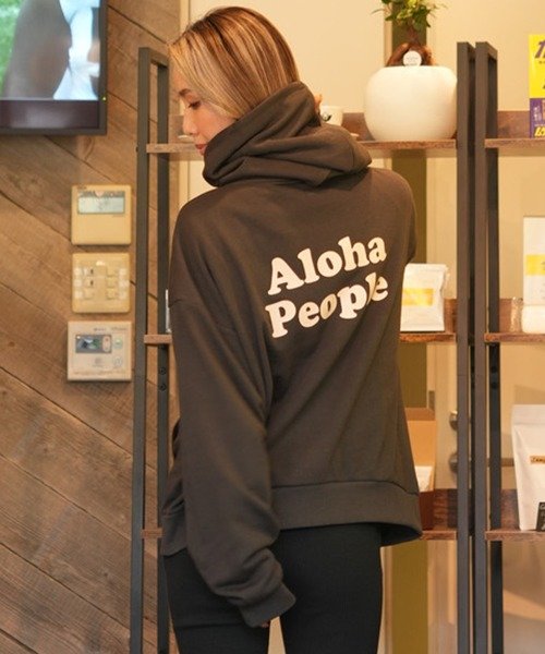 ALOHA PEOPLE(アロハピープル)フルジップパーカー/薄手/APSS2405/レディース/ムラサキスポーツ
