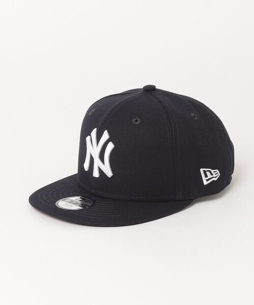 NEW ERA(ニューエラ)キッズ/Youth 9FIFTY ニューヨーク・ヤンキース/13565782/キャップ/帽子/ネイビー × ホワイト/ムラサキスポーツ