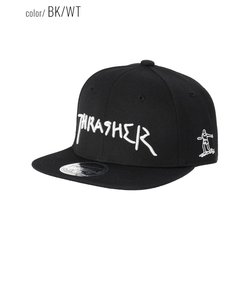 THRASHER(スラッシャー)キッズ/ロゴキャップ/帽子/K-THR-C02K/ムラサキスポーツ