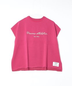 DISCUS ATHLETIC(ディスカスアスレチック)半袖Tシャツ/ラッシュド裏毛　フレンチPO/4287-1975/2024モデル/レディース/ムラサキスポーツ