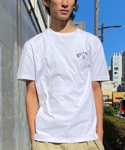 BILLABONG(ビラボン)半袖 Tシャツ/アーチロゴ/バックプリント/BE011-202/2024モデル/ユニセックス/メンズ/レディース/ムラサキスポーツ