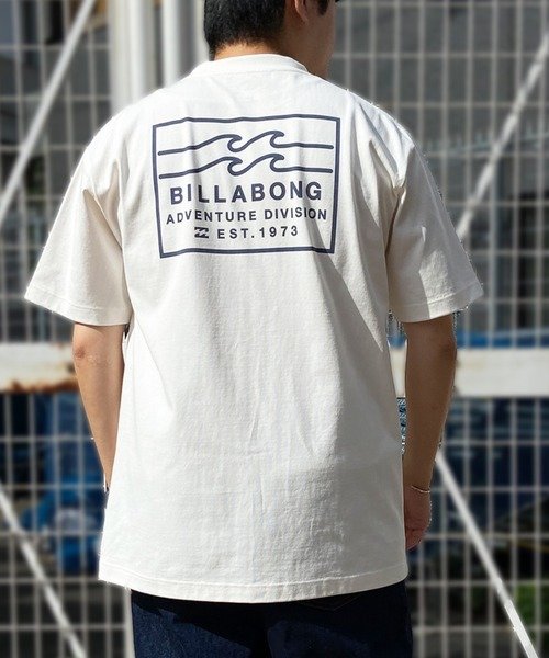 BILLABONG(ビラボン) 半袖Tシャツ/バックプリント/ストレッチ/BE011-214/2024モデル/ユニセックス/メンズ/レディース/ムラサキスポーツ