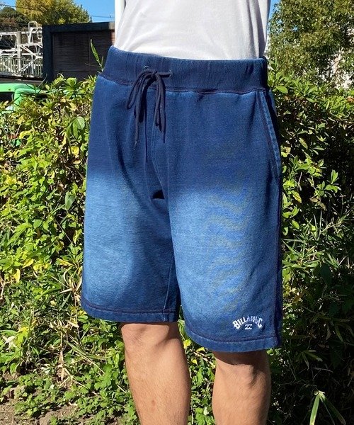 BILLABONG(ビラボン)ショートパンツ/ハーフパンツ/INDIGO SHORTS/裏毛/ショーツ/BE011-606/2024モデル/ユニセックス/メンズ/レディース/ムラサキスポーツ