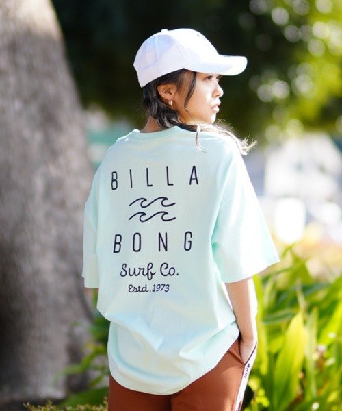 BILLABONG(ビラボン)半袖Tシャツ/バックプリント/ビックシルエット/BE013-211/2024モデル/レディース/ムラサキスポーツ