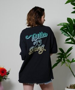 BILLABONG(ビラボン)半袖Tシャツ/バックプリント/ルーズシルエット/BE013-212/2024モデル/レディース/ムラサキスポーツ
