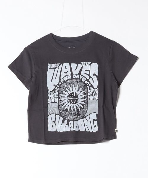 BILLABONG(ビラボン)半袖Tシャツ/ショート丈/BE013-216/2024モデル/レディース/ムラサキスポーツ