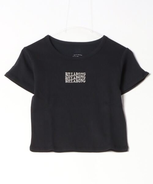 BILLABONG(ビラボン)半袖Tシャツ/ちびTシャツ/ショート丈/ワンポイント