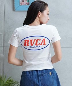 RVCA(ルーカ) 半袖Tシャツ/チビTシャツ/ミニT/BE043-218/2024モデル/レディース/ムラサキスポーツ
