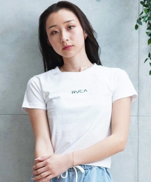 RVCA(ルーカ) 半袖Tシャツ/チビT/BE043-222/2024モデル/レディース/ムラサキスポーツ