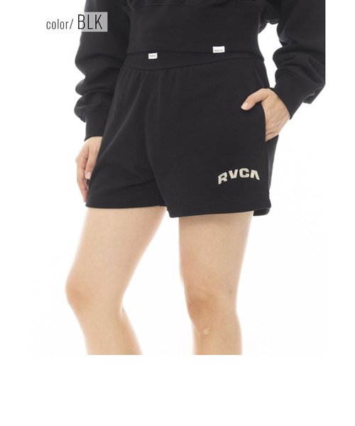 RVCA(ルーカ) ショートパンツ/スウェット/セットアップ対応/BOXER SWEAT PANTS /BE043-611/2024モデル/レディース/ムラサキスポーツ