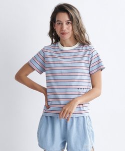 ROXY(ロキシー)半袖Ｔシャツ/ボーダーＴシャツ/ガールズトーク クルーネック /RST241071/2024モデル/レディース/ムラサキスポーツ