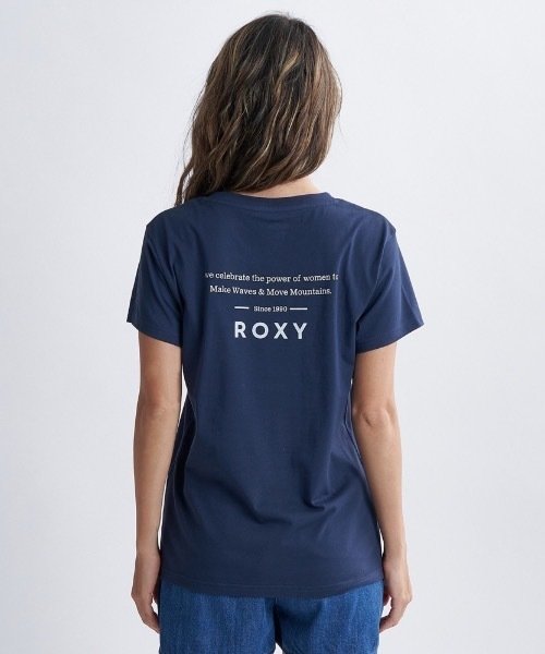 ROXY(ロキシー)半袖Tシャツ/パワーオブウーマン バックプリント/RST241081/2024モデル/レディース/ムラサキスポーツ