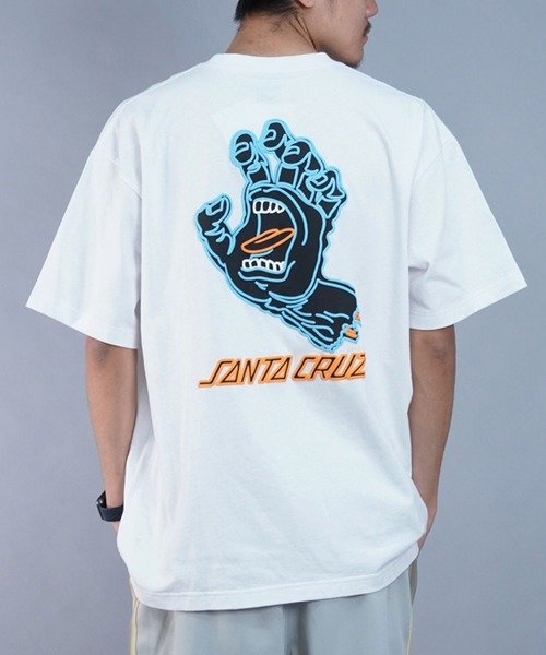 【ムラサキスポーツ限定】SANTACRUZ(サンタクルーズ) 半袖Tシャツ/バックプリント/ボックスシルエット/502241408/2024モデル/ユニセックス/メンズ/レディース/ムラサキスポーツ