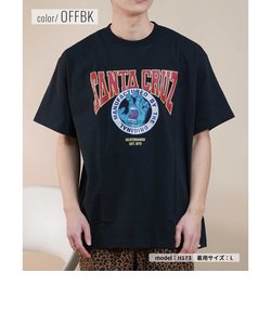 【ムラサキスポーツ限定】SANTACRUZ(サンタクルーズ)半袖 Tシャツ/ボックスシルエット/502241413/2024モデル/ユニセックス/メンズ/レディース/ムラサキスポーツ