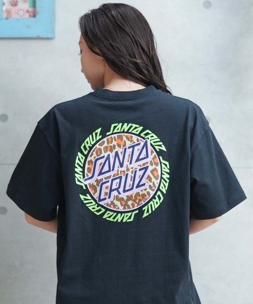 【ムラサキスポーツ限定】SANTACRUZ(サンタクルーズ)半袖Tシャツ/オーバーサイズ/バックプリント/502241437/2024モデル/レディース/ムラサキスポーツ