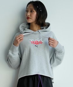 PUMA(プーマ)/レディース/プーマ × X-GIRL/エックスガール コラボ/パーカー/フーディ/プルオーバー/PC 624708/624708/ムラサキスポーツ