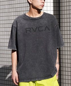 RVCA(ルーカ)半袖Tシャツ/ロゴTee/オーバーサイズ/BE041-226/2024モデル/ユニセックス/メンズ/レディース/ムラサキスポーツ