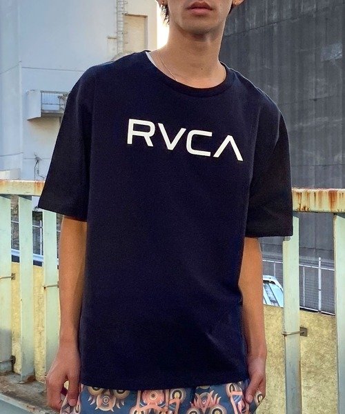 RVCA(ルーカ)半袖Tシャツ/ロゴTee/オーバーサイズ/BE041-226/2024モデル/ユニセックス/メンズ/レディース/ムラサキスポーツ