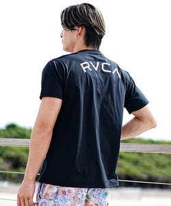 RVCA(ルーカ)水陸両用半袖Tシャツ/バックプリントTシャツ/ラッシュガード/公園 海 川 山/BE041-802/2024モデル/ユニセックス/メンズ/レディース/ムラサキスポーツ