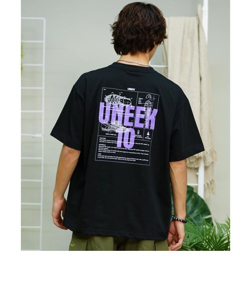 KEEN(キーン)半袖Tシャツ/ビッグシルエット/バックプリント ワンポイントロゴ /1029383/2024モデル/ユニセックス/メンズ/レディース/ムラサキスポーツ