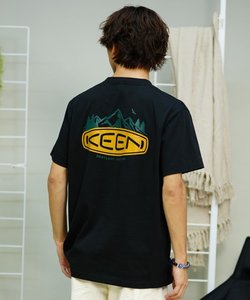 【ムラサキスポーツ限定】KEEN(キーン)/メンズ/半袖/Tシャツ/バックプリント/ロゴ/ボックスシルエット/LOGO LTD MS OC/RP MIX LOG/1029896/アウトドア/キャンプ/ムラサキスポーツ