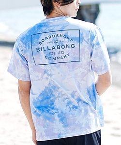 BILLABONG(ビラボン)水陸両用/半袖Tシャツ/ラッシュガード/オーバーサイズ/UVケア/プール可/BE011-858/2024モデル/ユニセックス/メンズ/レディース/ムラサキスポーツ