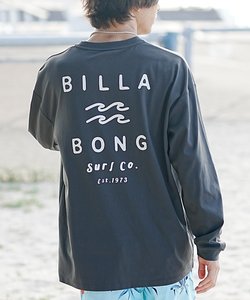 BILLABONG(ビラボン)水陸両用/長袖Tシャツ/ラッシュガード/ユーティリティ/UVケア/速乾/BE011-862/2024モデル/ユニセックス/メンズ/レディース/ムラサキスポーツ